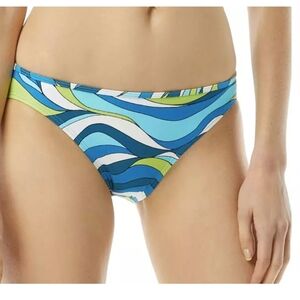 Michael Kors Cyan Blue Womens Bikini Bottom Size Small NWT